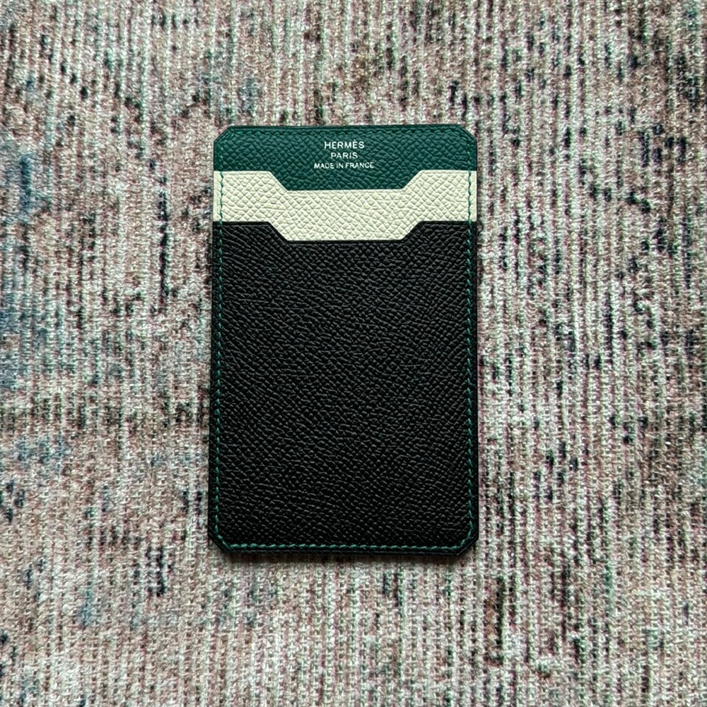 Hermes City 3CC Colorblock Card Holder